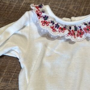 Vintage Hanna andersson collared onesie